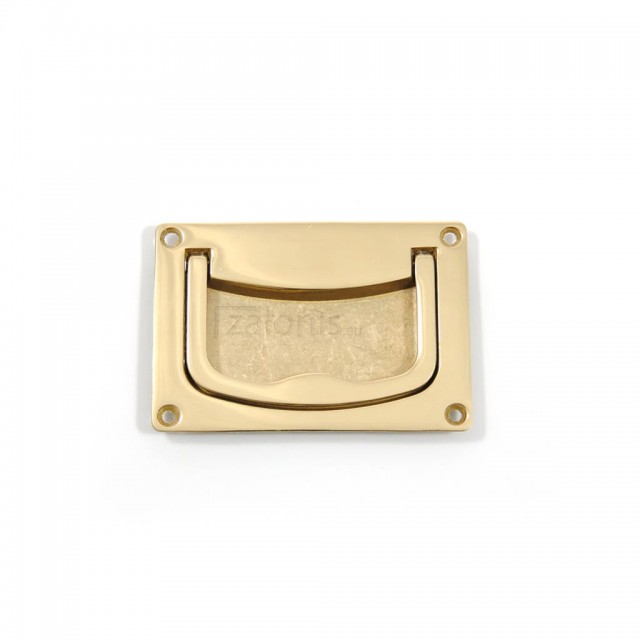 BRASS CHEST HANDLE 60x90  / GOLD PLATED